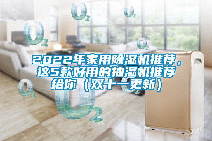 2022年家用除濕機(jī)推薦，這5款好用的抽濕機(jī)推薦給你（雙十一更新）